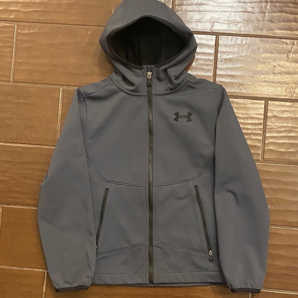 Under Armour Charcoal Full-Zip Hoodie jacket